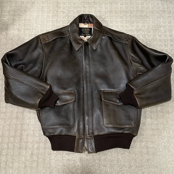 SCHOTT NYC A-2 Leather Flight Jacket A2SM - Picture 1 of 9